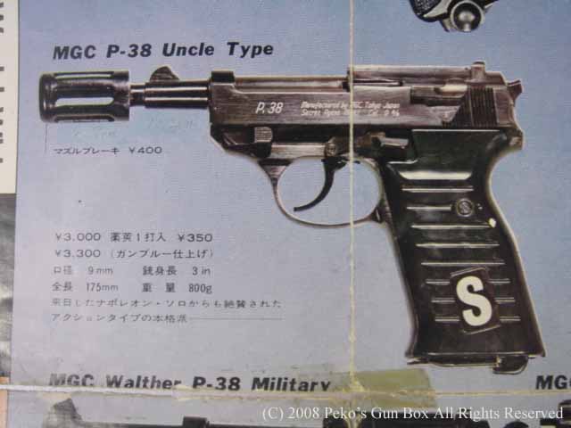 MGC UNCLE TYPE : Peko's Gun Box