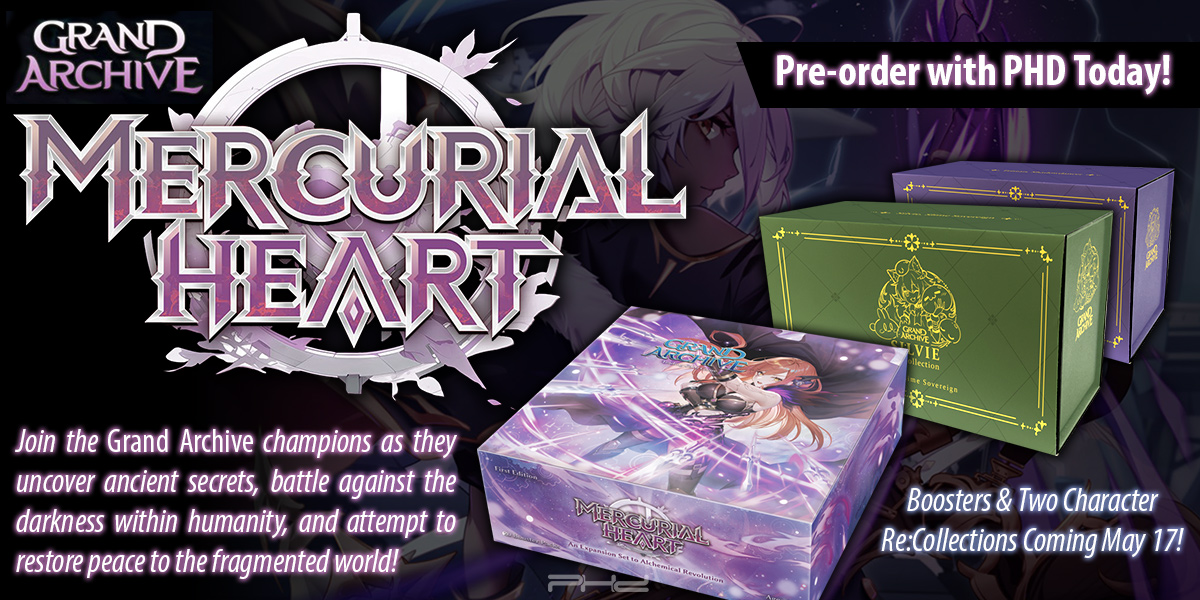 Grand Archive TCG: Mercurial Heart & Re:Collections — Weebs of the