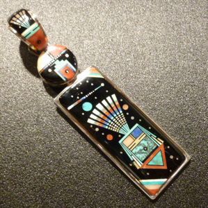 ナバホ Ervin・P・Tsosie アーヴィン・トッシー インレイワーク