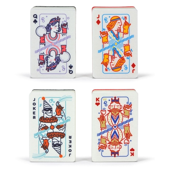 Fred フレッド フレッド トランプスポンジ 4個セット