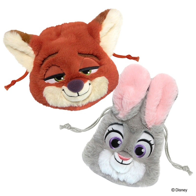 ZOOTOPIA2 ズートピア2 ぬいぐるみ巾着(ニック): 通常| プラザ