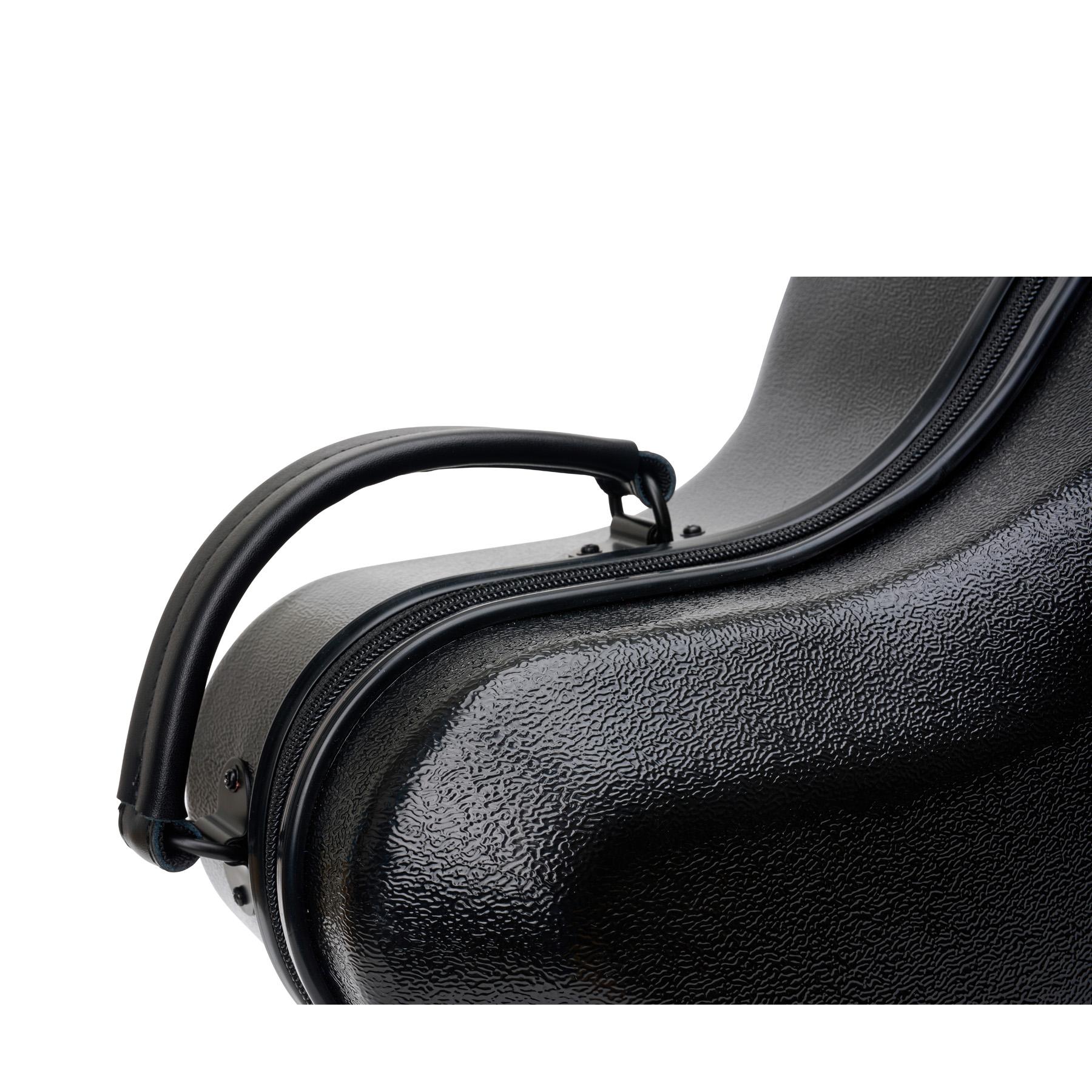 Baritone Saxophone Case With Wheels, Zip, Bb & A (Black) | Protec