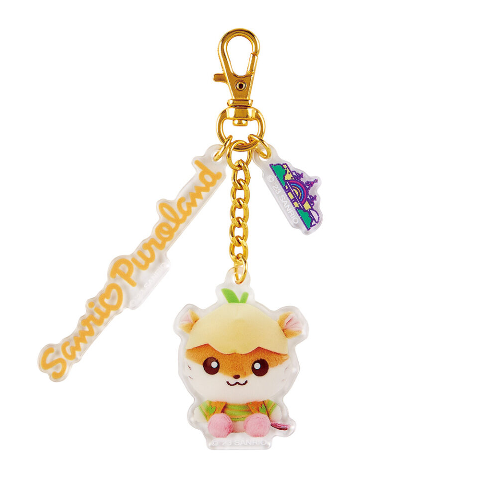 ぬいぐるみプリントシリーズ アクリルキーリング(コロコロクリリン