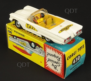 Corgi Toys 430 Bermuda Taxi - QDT