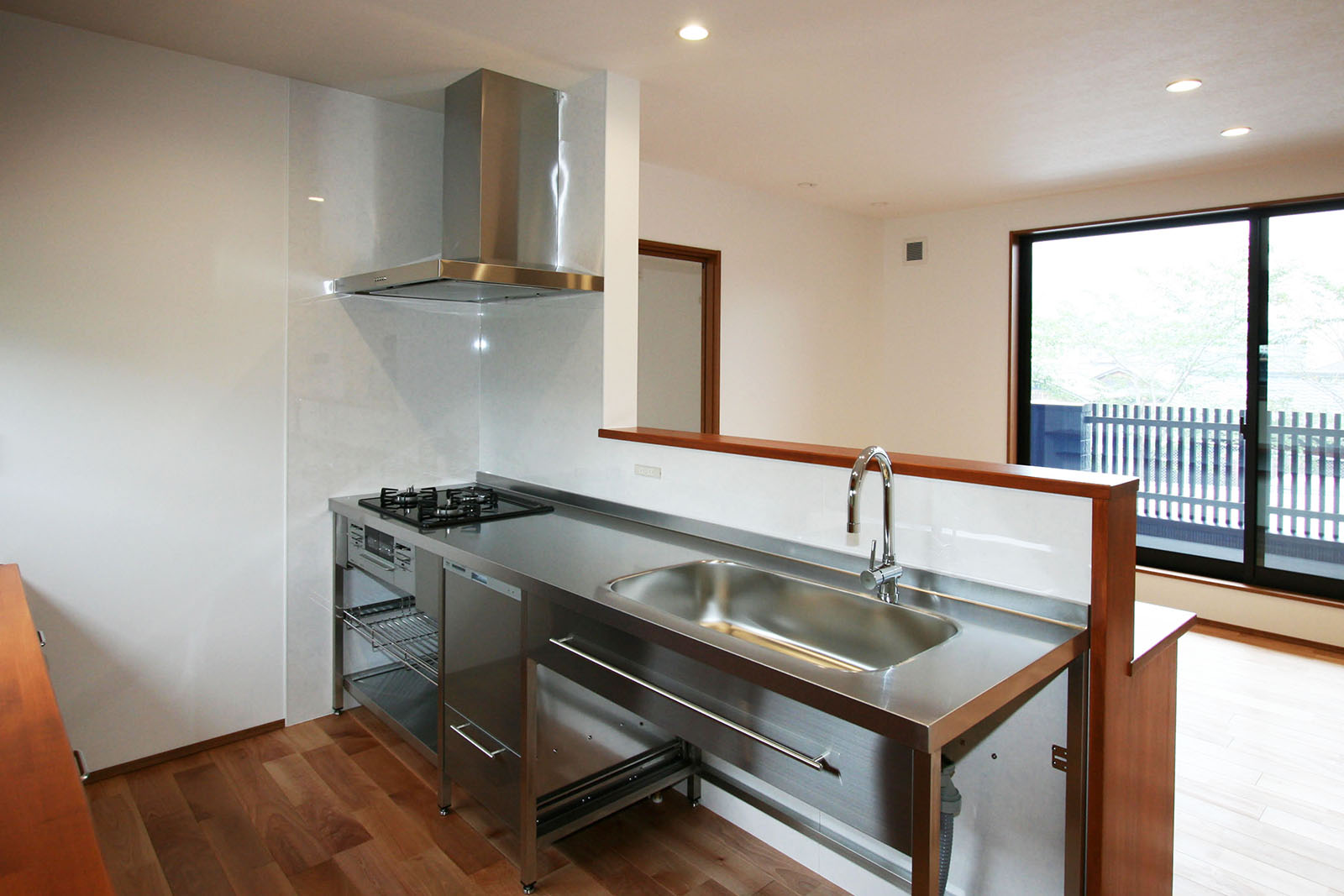 ステンレスフレームキッチン W2700×D650 | KB-KC005-05-G078