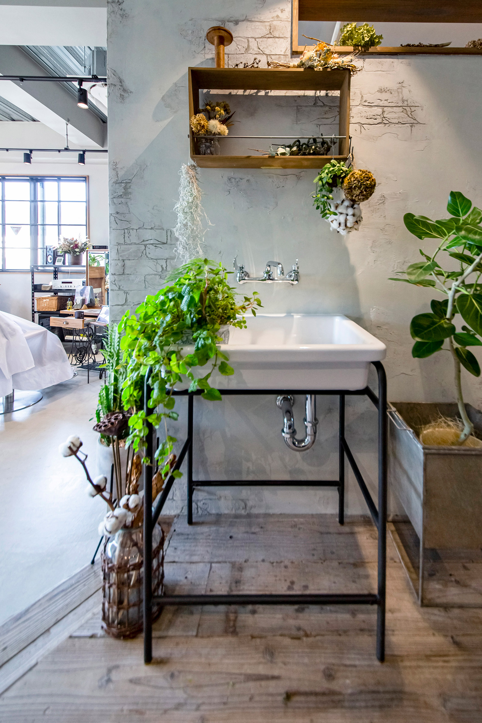 アイアンスタンドシンク ブラック | KB-PR007-01-G141 | 洗面ボウル