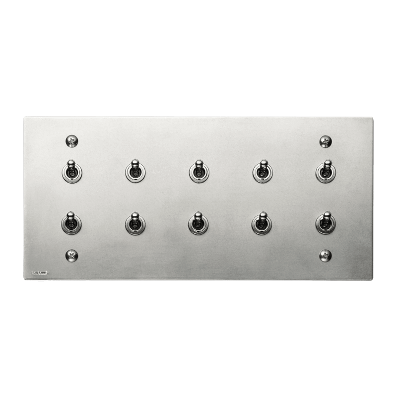 トグルスイッチ プレート04-8 | LT-PS002-15-G141 | スイッチ | 照明