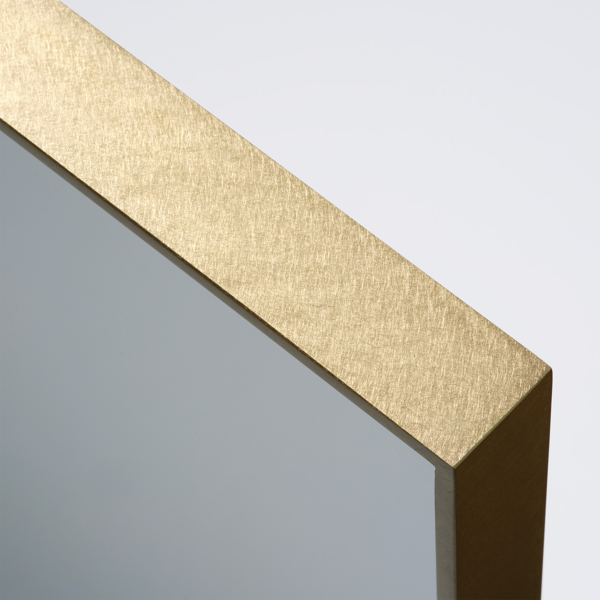 メタルフレームミラー 真鍮 W500×H600 | KB-AC016-03-G141 | ミラー