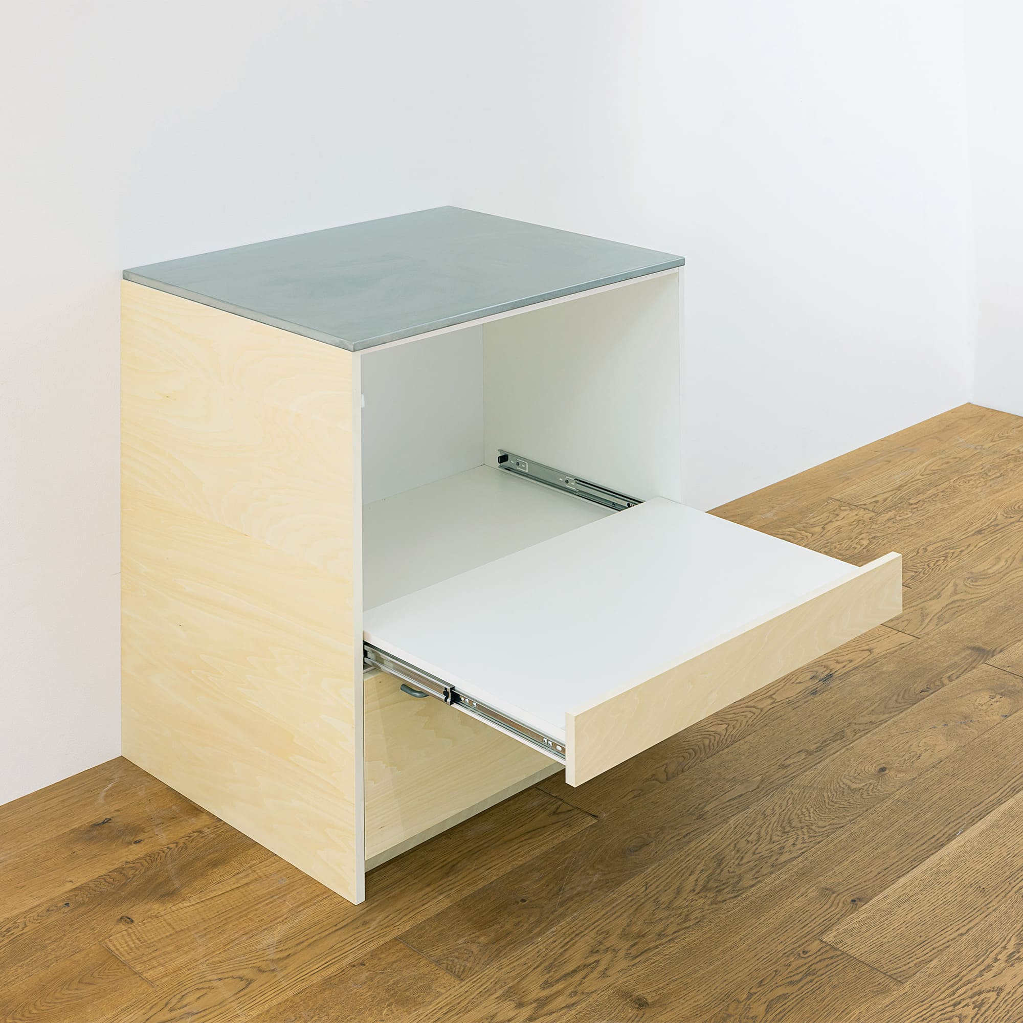 木製キッチンカウンター スライド | KB-KC023-17-G183 | キッチン収納