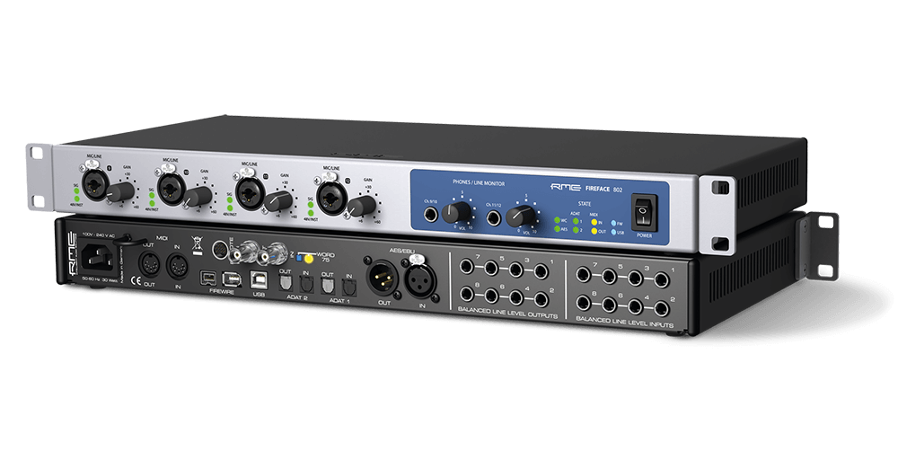 Fireface 802 | High-end USB Audio Interface - rme-usa.com