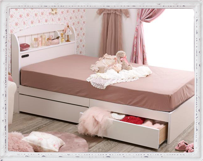 ロマプリおすすめのプリンセスベッド｜かわいいお姫様系インテリア家具