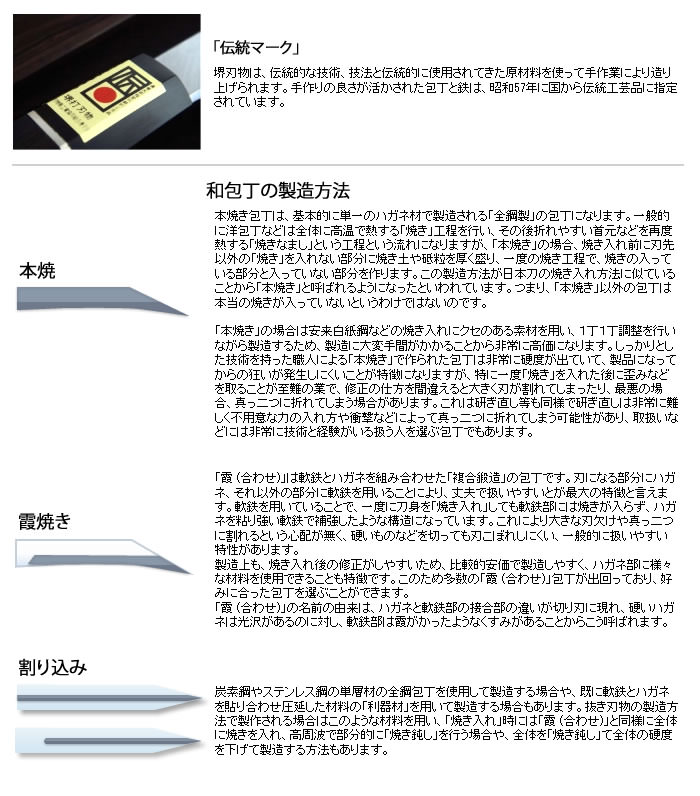 楽天市場】ペティナイフ 日本製 ケース付き 150mm 木製サヤ付き 伝統
