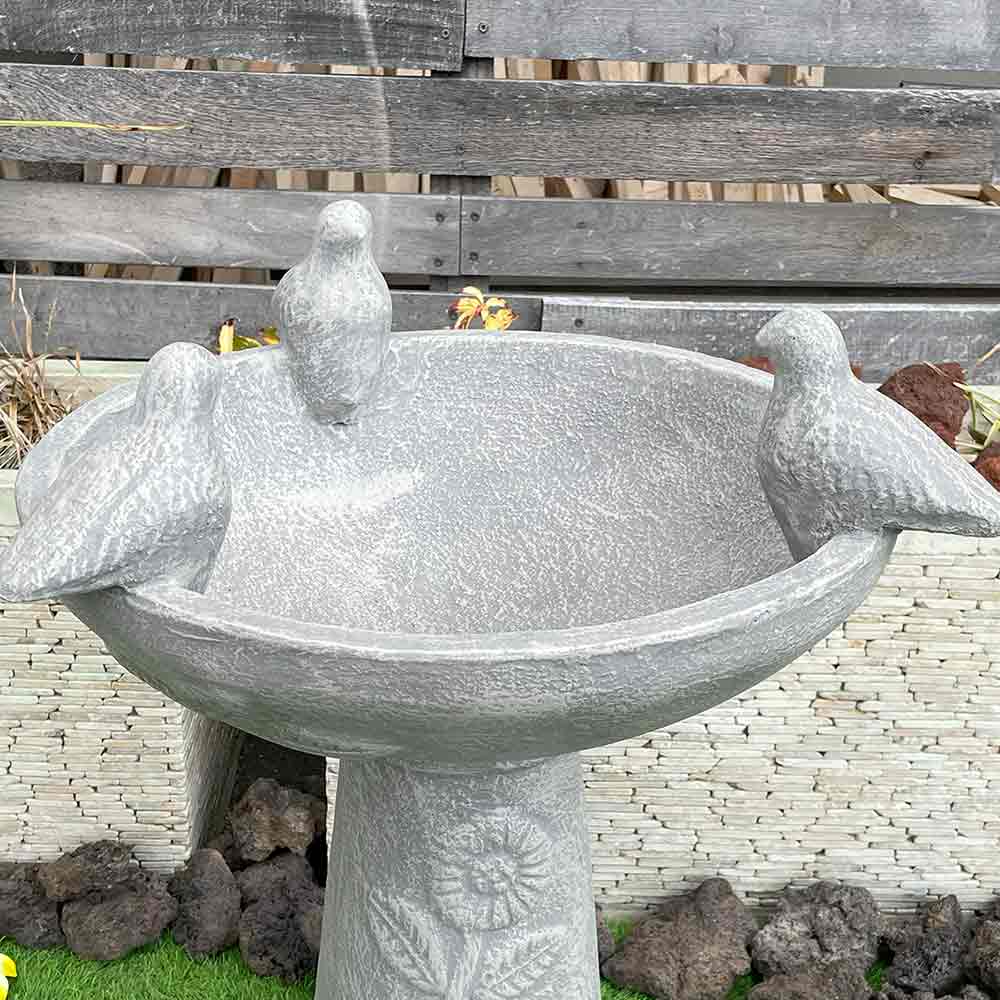 楽天市場】【ポイントUP アジアン バリ】 バードバス 小鳥 ガーデン