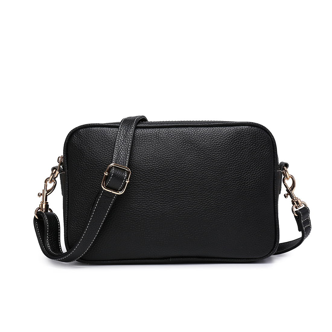 楽天市場】ショルダーバッグ 本革 ブラック 黒 ミニショルダー