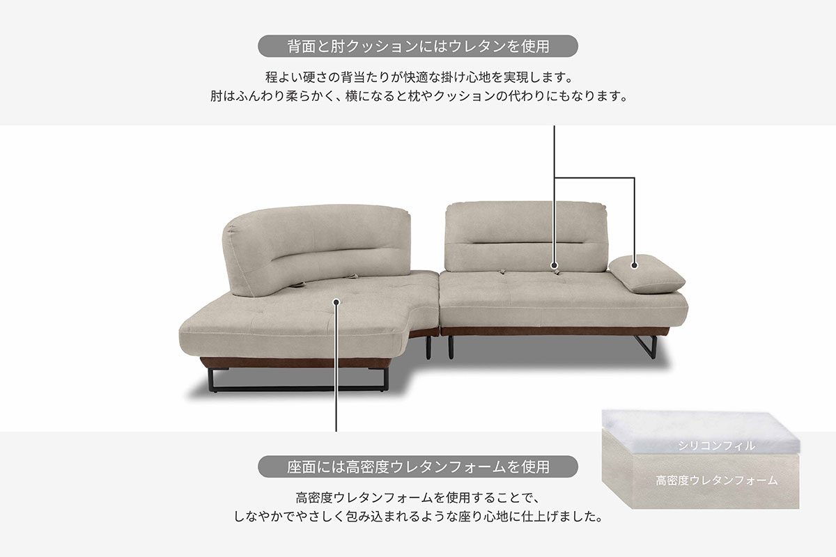 ラルス ソファ | RELAX FORM (リラックスフォーム)