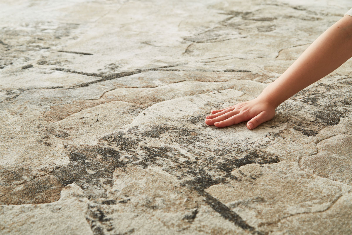 メランジュダーク ラグ | RELAX FORM (リラックスフォーム)