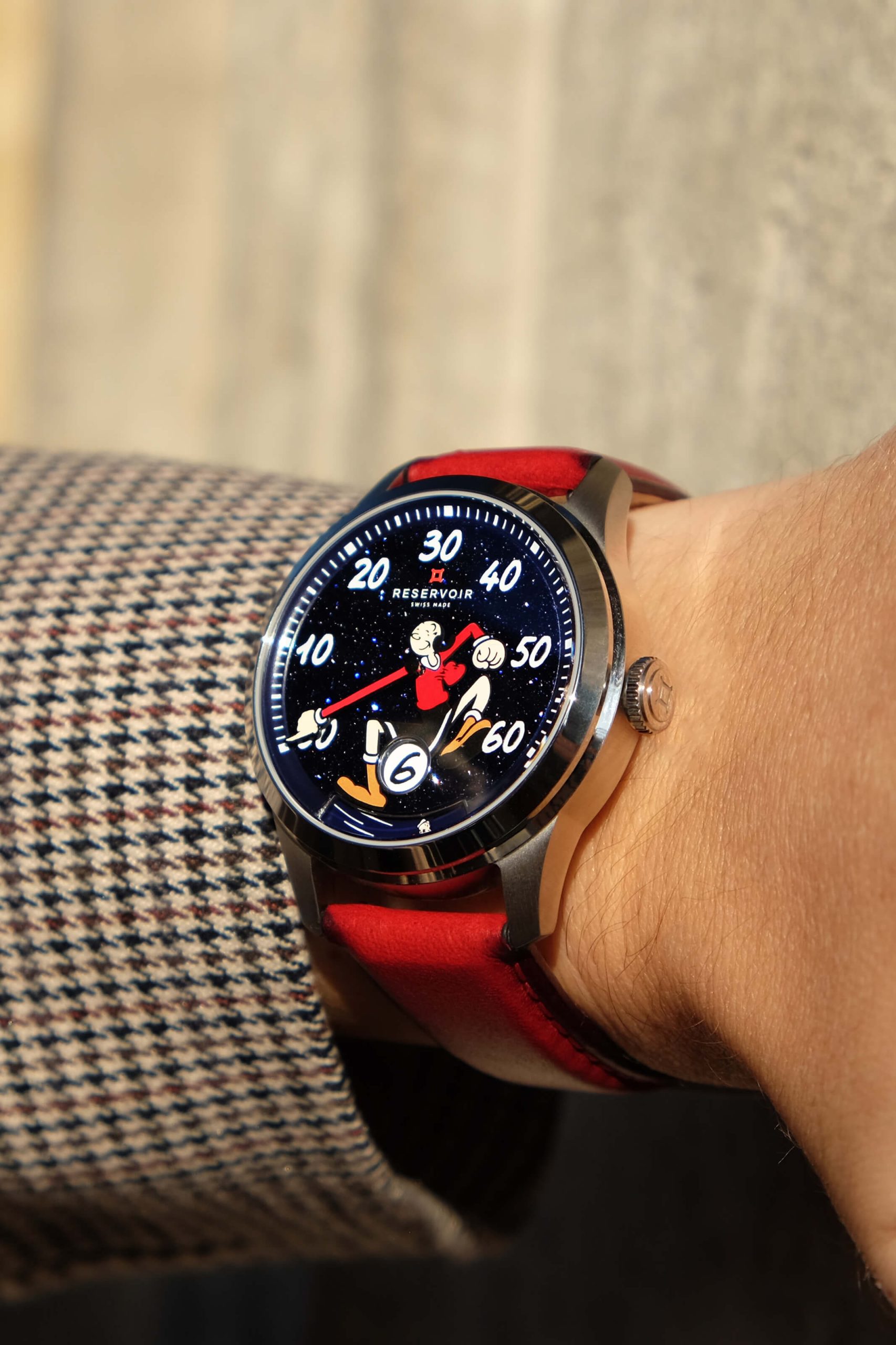 Olive Oyl コミックウォッチを身に着けよう。RESERVOIR