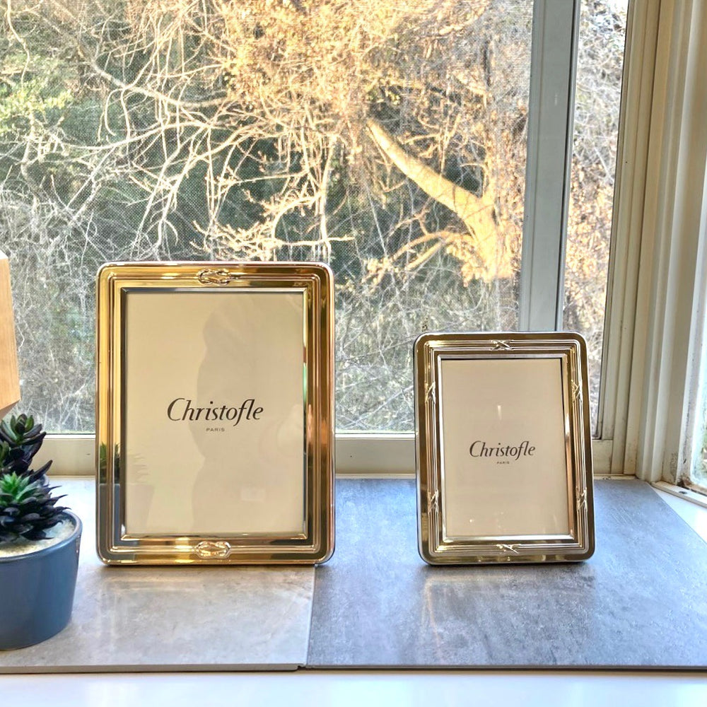 Christofle ゴールド フォトフレーム ユニ フォトフレーム 10×15cm