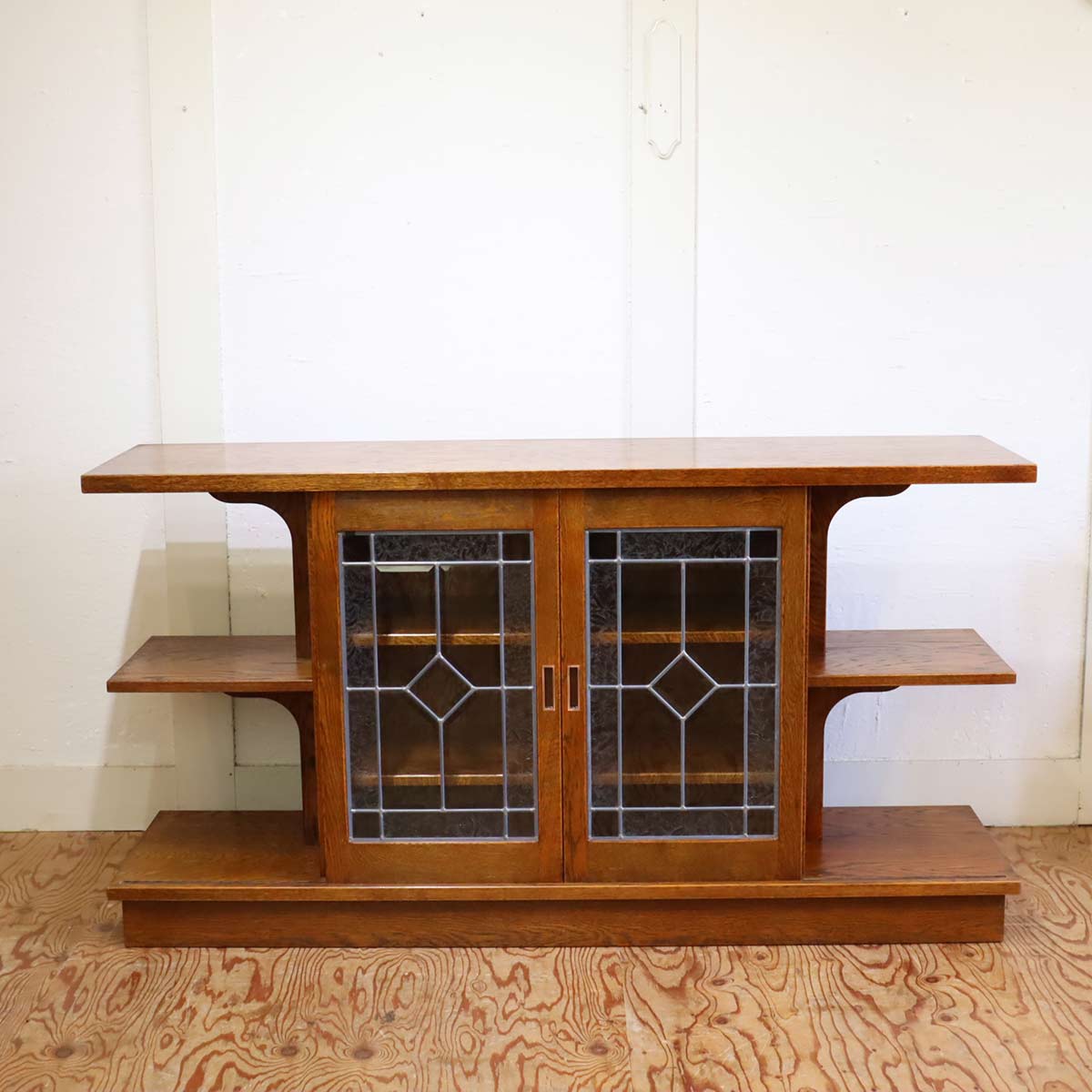 ブルージュ 三越家具 カントリーハウス 飾り棚 サイドボード 中古