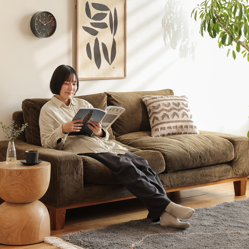 3人掛けソファー folk／BR ｜家具・インテリア通販 Re:CENO(リセノ)