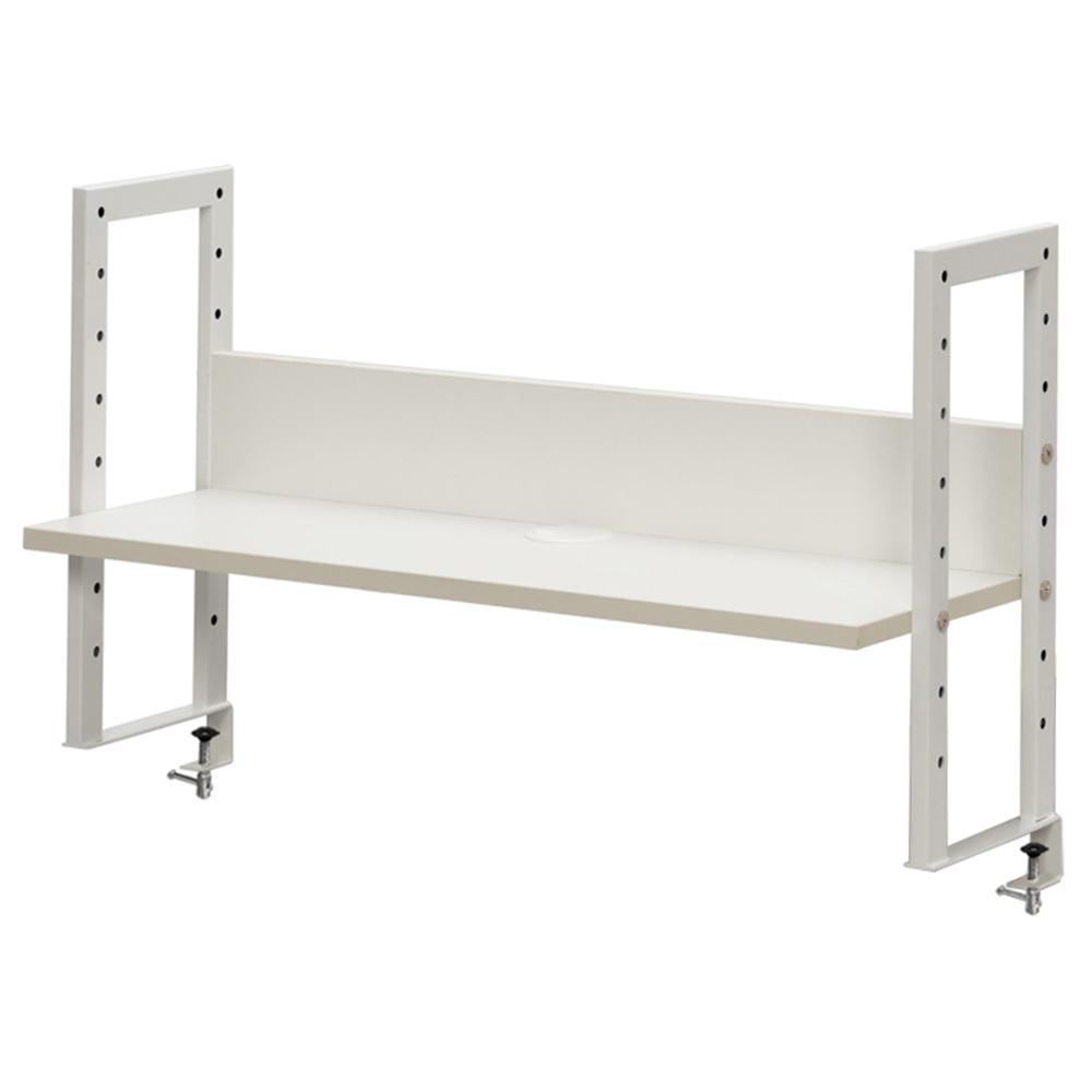 完売】ワーキングデスク上置棚 W800 ホワイト GZUSR-800WH | オフィス