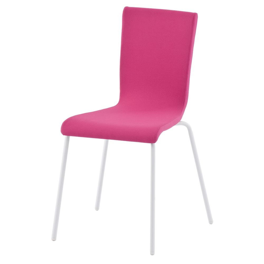 ファブリックチェア ピンク RFC-FPPKWF | オフィスプランニング
