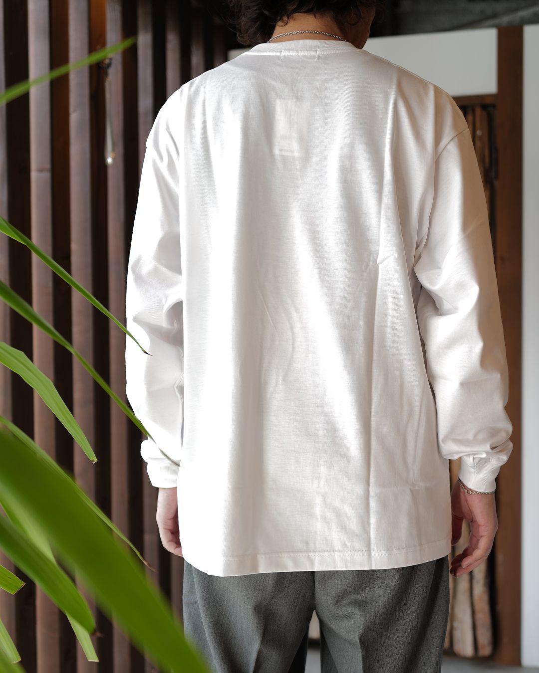 GOD SELECTION XXX - GX-A26-LT-03 LONG SLEEVE T-SHIRT WHITE | River