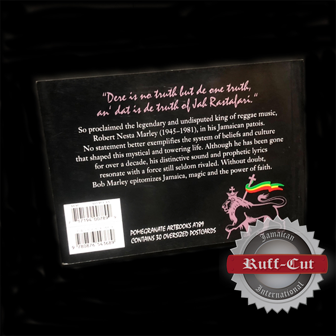 A BOOK OF POST CARDS BOB MARLEY | Jamaican Ruff-Cut International