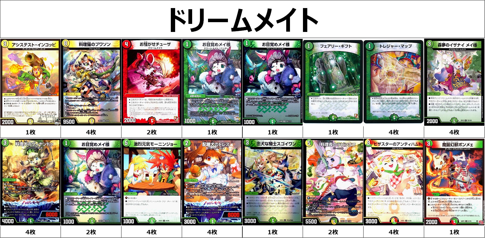 ドリームメイトデッキ - トレカショップ竜のしっぽ3号店