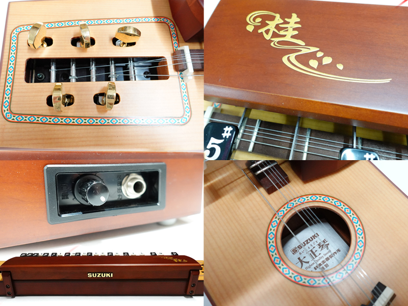 SUZUKI スズキ 電気大正琴 桂 かつら TAS-11 教本 チューナー セット