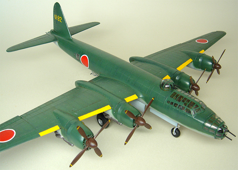 Big キット作り倒し （第13回） 連山 （ハセガワ 1/72）