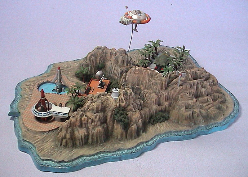 サンダーバード秘密基地 イマイ