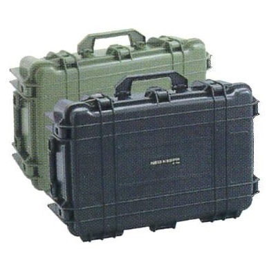 樹脂製アタッシュケース(ブラック)/M2575R-701-BK/測定/包装/物流/専門