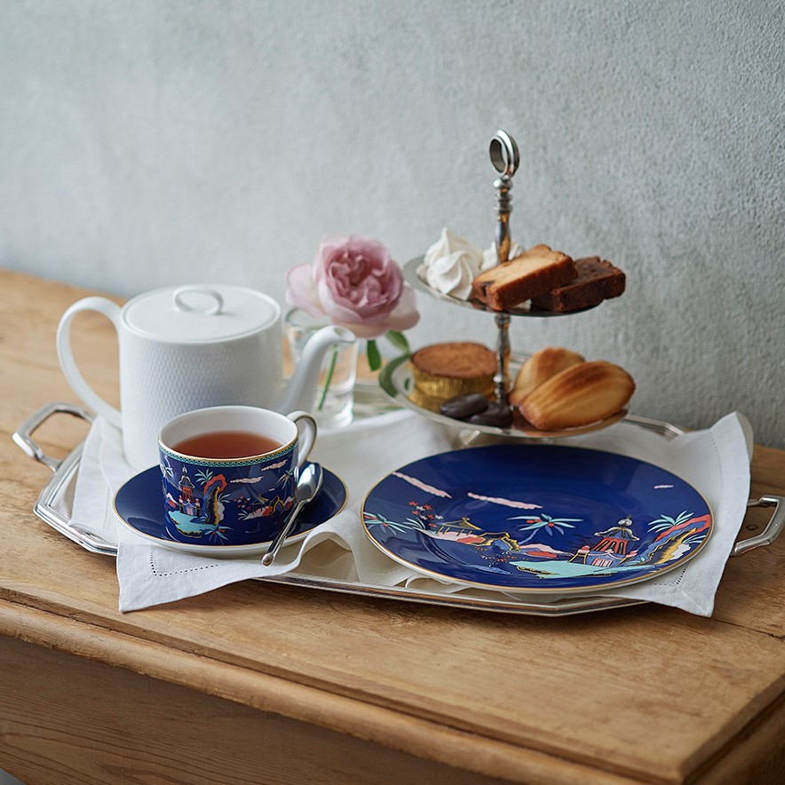 ワンダーラスト ブルーパゴダ 20cm プレート|WEDGWOOD公式オンラインストア