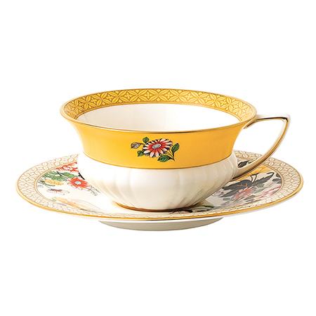 ワンダーラスト プリムローズ ティーカップ&ソーサー|WEDGWOOD公式