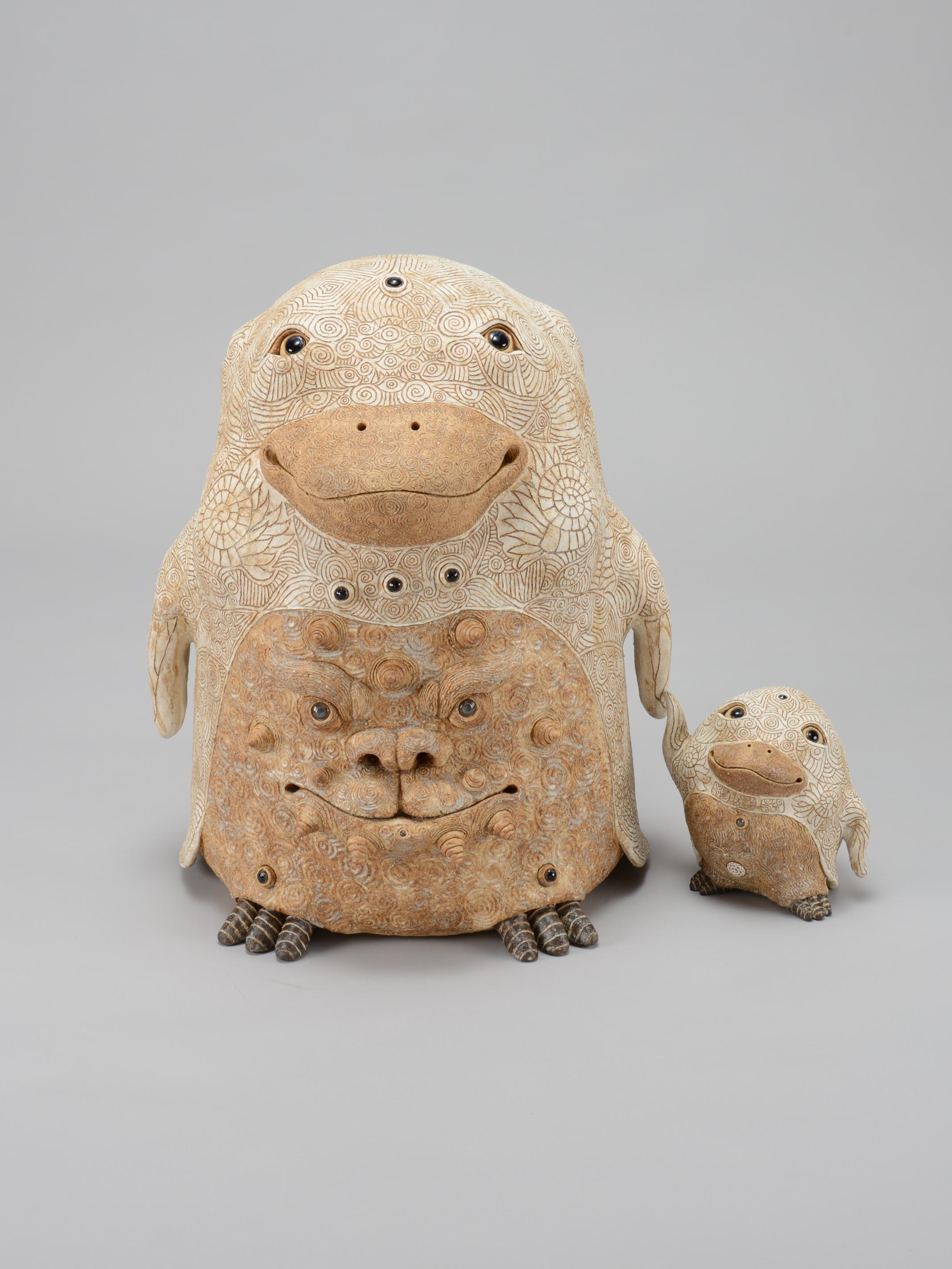 テーマ展「田崎太郎展 神獣と飛行機械のファンタジー」 | 茨城県陶芸