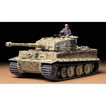 Tamiya 1/35 Tiger I Mid Production Tank Scale Model | Tower Hobbies