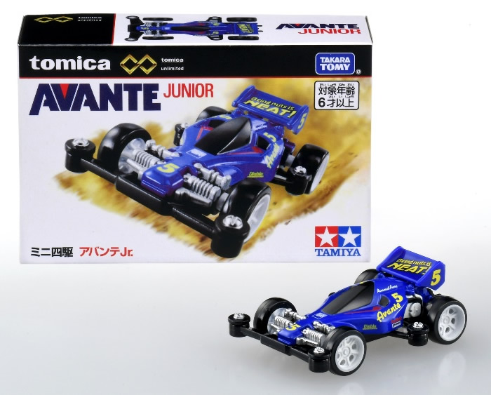 ミニ四駆」と「トミカ」が夢のコラボレーション！「トミカプレミアム