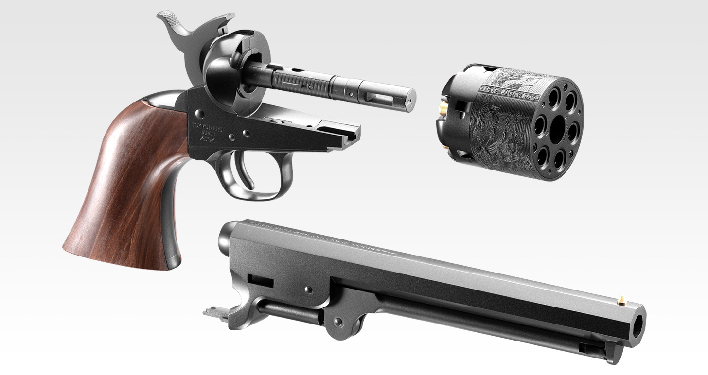 M1851 NAVY - エアーリボルバー プロ | 東京マルイ エアソフトガン情報