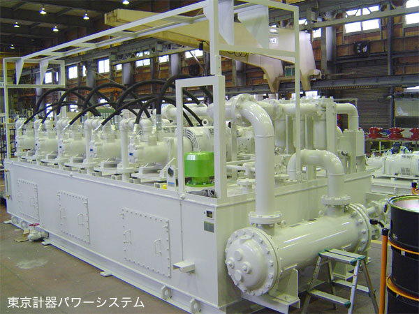 産業機械用油圧システム | 東京計器株式会社