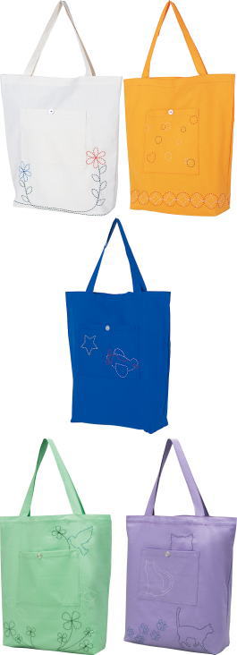 家庭主力商品 さしこぬいぬいエコバッグ - 株式会社トップマン