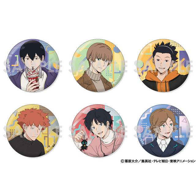 ワールドトリガー トレーディング缶バッジ～WONDERFUL HOLIDAY!～BOX.B