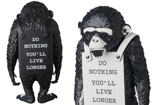 Monkey Sign (黒)Monkey Sign (black)|バンクシーBANKSY