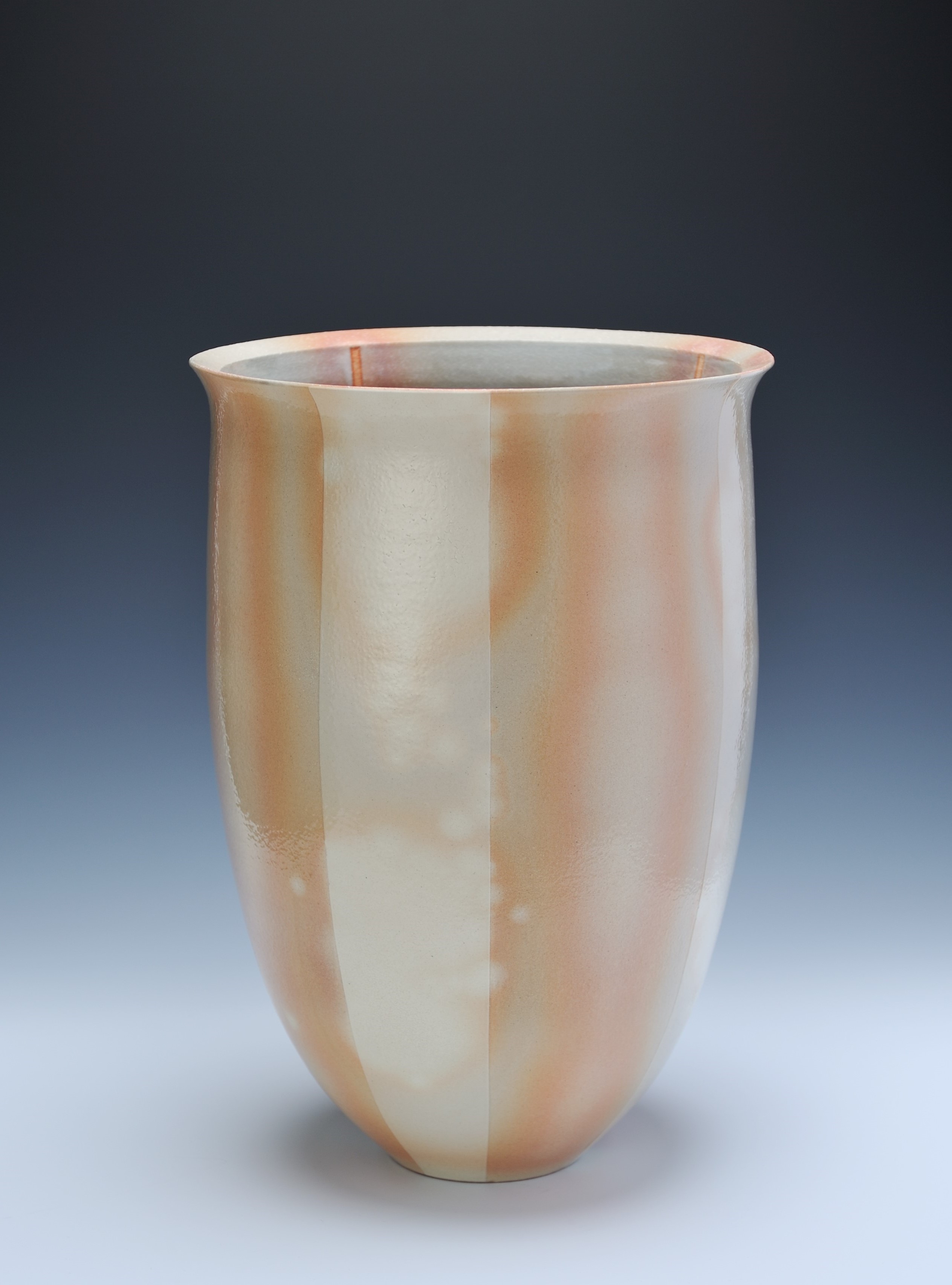 超希少】骨董陶印萩焼花器池坊時代チューリップフラワーベース