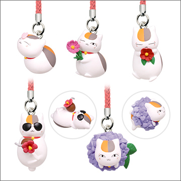 夏目友人帳 ニャンコ先生 花々根付｜商品情報｜タカラトミーアーツ