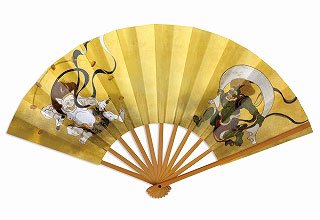 9寸飾り扇子 新柄】宗達と北斎、ご要望を多くいただいた名画を追加