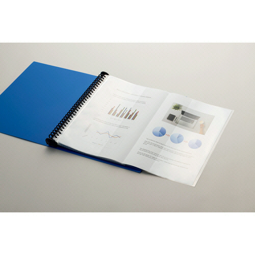 たのめーる】ライオン事務器 クリアーポケット(二つ折り) A4タテ