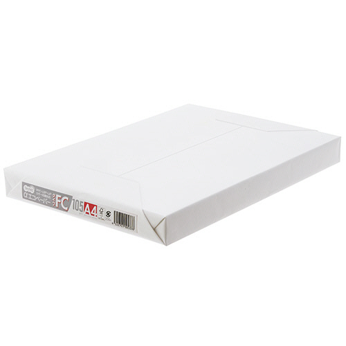 たのめーる】TANOSEE αエコペーパー タイプFC A4 厚口 105g 1セット