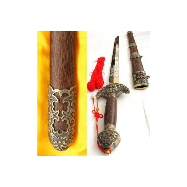 中国刀宝剣・合金製鎮宅九龍剣 - 横浜中華街天宝堂本店