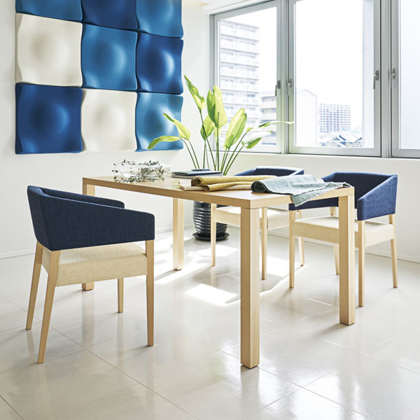 スリーブイス 木製椅子 プロシード（PROCEED）｜店舗家具ピースワーク